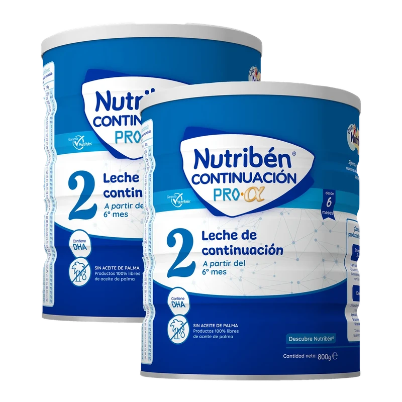 Nutribén CONTINUACION PRO 2 ENVASES 800 G PACK D