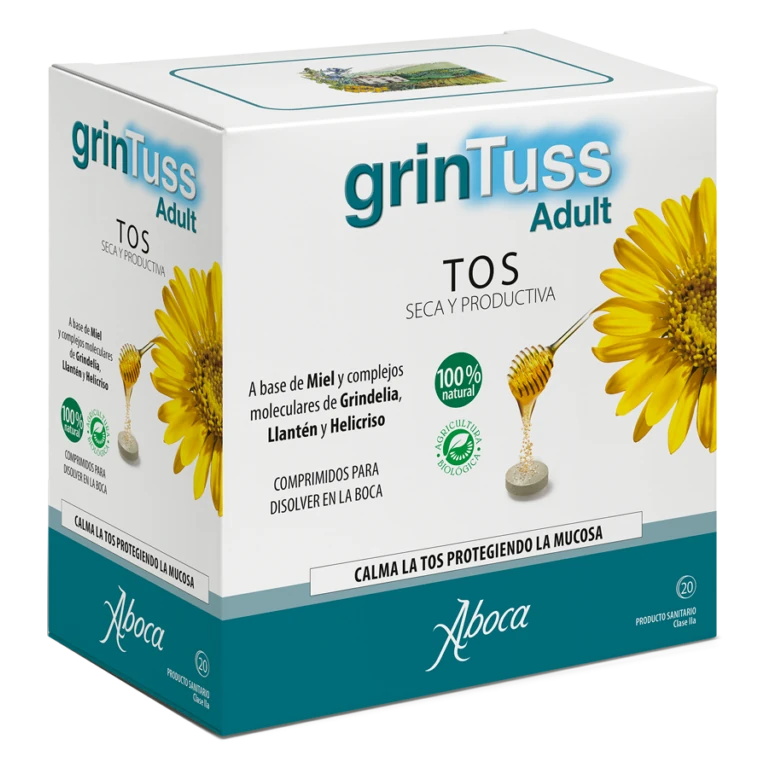 Aboca Grintuss Poliresin Adultos 20Comprimidos