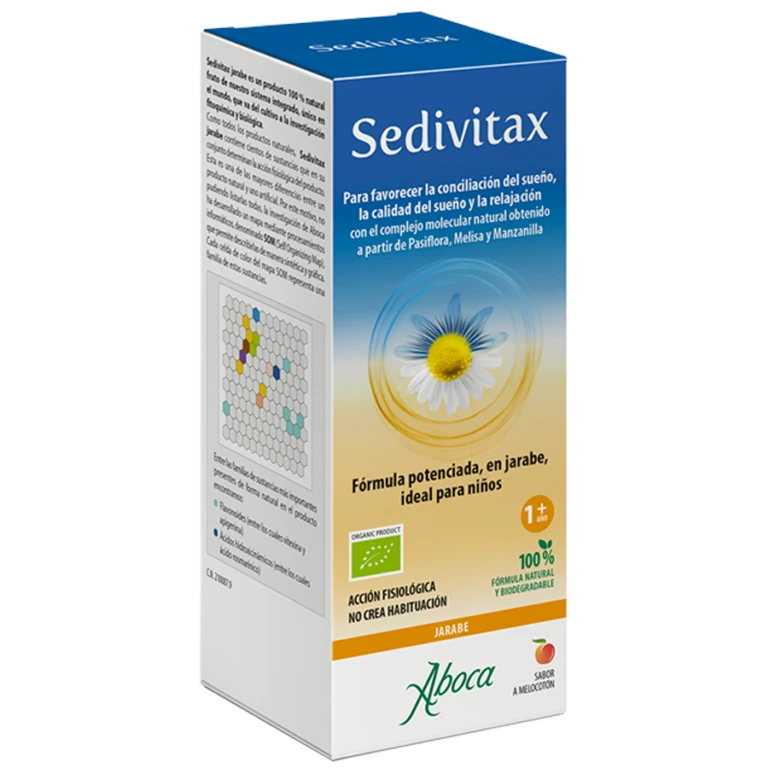 Aboca Sedivitax Jarabe 1 Frasco 220 g Sabor Melocoton