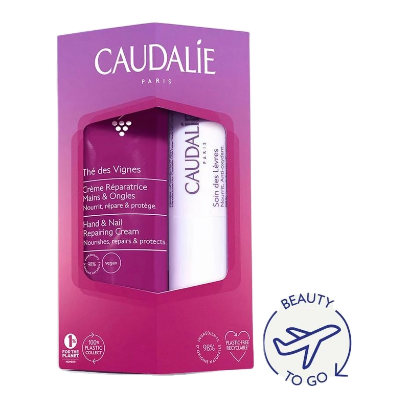 Caudalie The Des Vignes Crema Manos y Labial Duo
