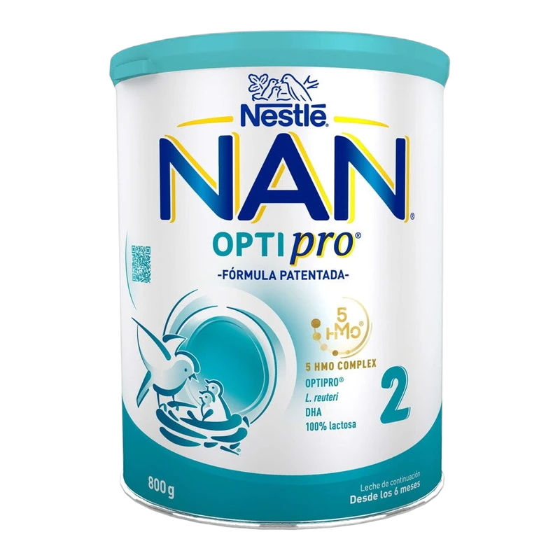 NAN 2 LECHE LACTANTES DE CONTINUACION 800 G