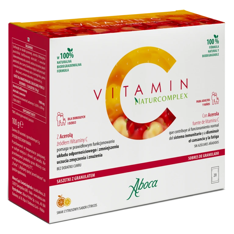 Aboca Vitamin C Naturcomplex 20 Sobres 5 g