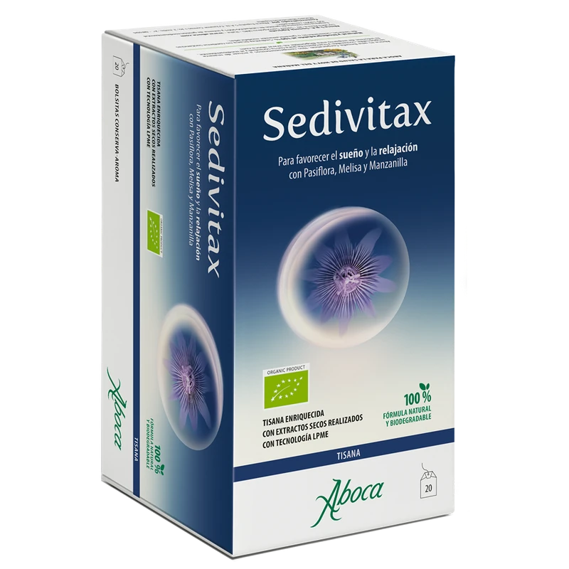 Aboca Sedivitax Tisana 20 Bolsitas