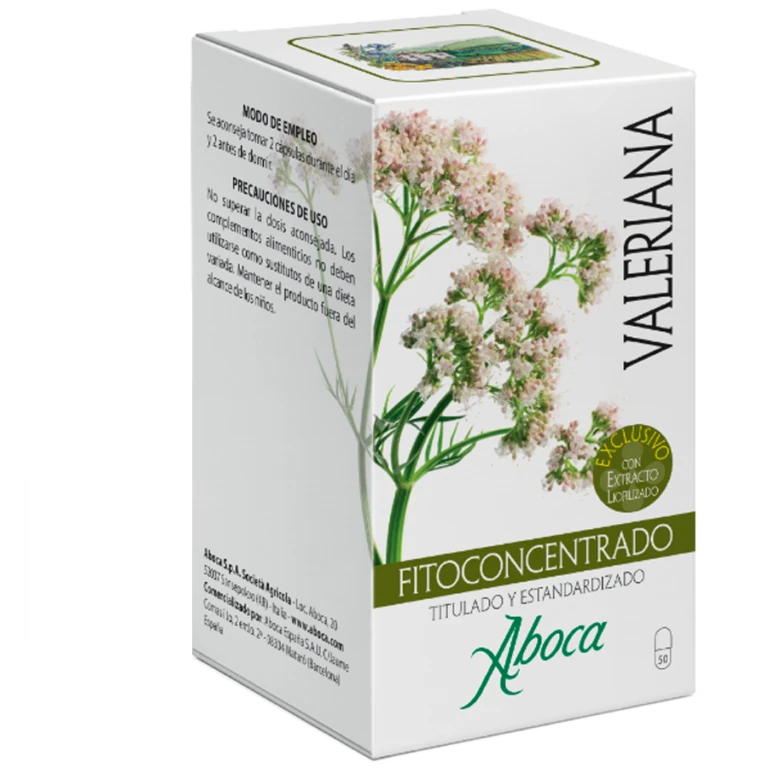 Aboca Valeriana Fitoconcentrado Aboca 500 Mg 50 Capsul
