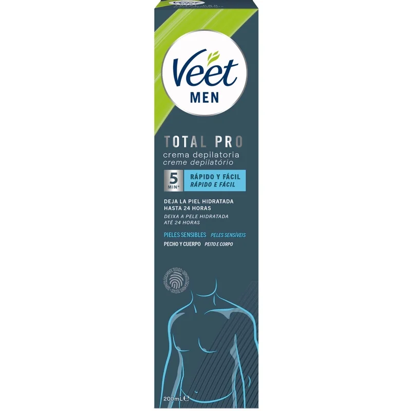 Veet Veet Men Crema Depilatoria Pieles Sensibles